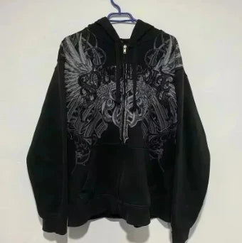 Wonkru Embroidered Hoodie