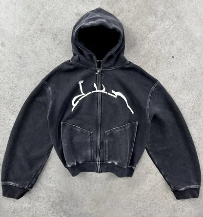 Wonkru Retro Washed Hoodie