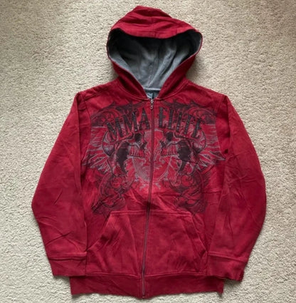 Wonkru Embroidered Hoodie