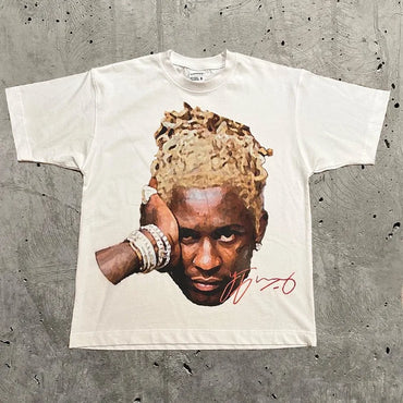 Wonkru Street Portrait Tee – Modern Y2K Aesthetic