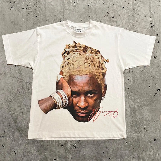 Wonkru Street Portrait Tee – Modern Y2K Aesthetic