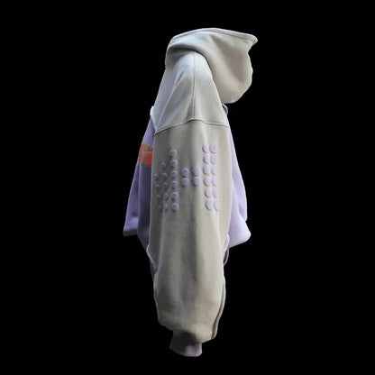 American Fashion Joker Hip Hop Pullover Hoodie Men Street Y2K New Casual Loose Sweatshirt Unisex Punk Rock Fleece Padded Hoodie