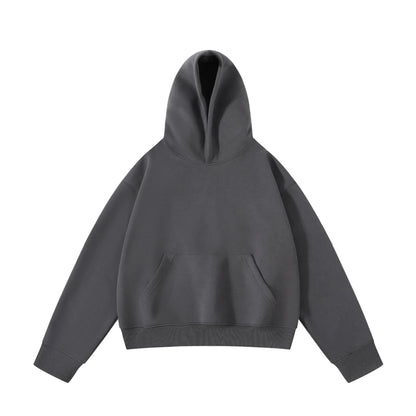 Cleanfit Boxy Hoodie Sweatshirt Short American High Street Style for Men And Women Casual Comfortable Loose Fit from Mainland Ch