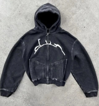 Wonkru Embroidered Hoodie