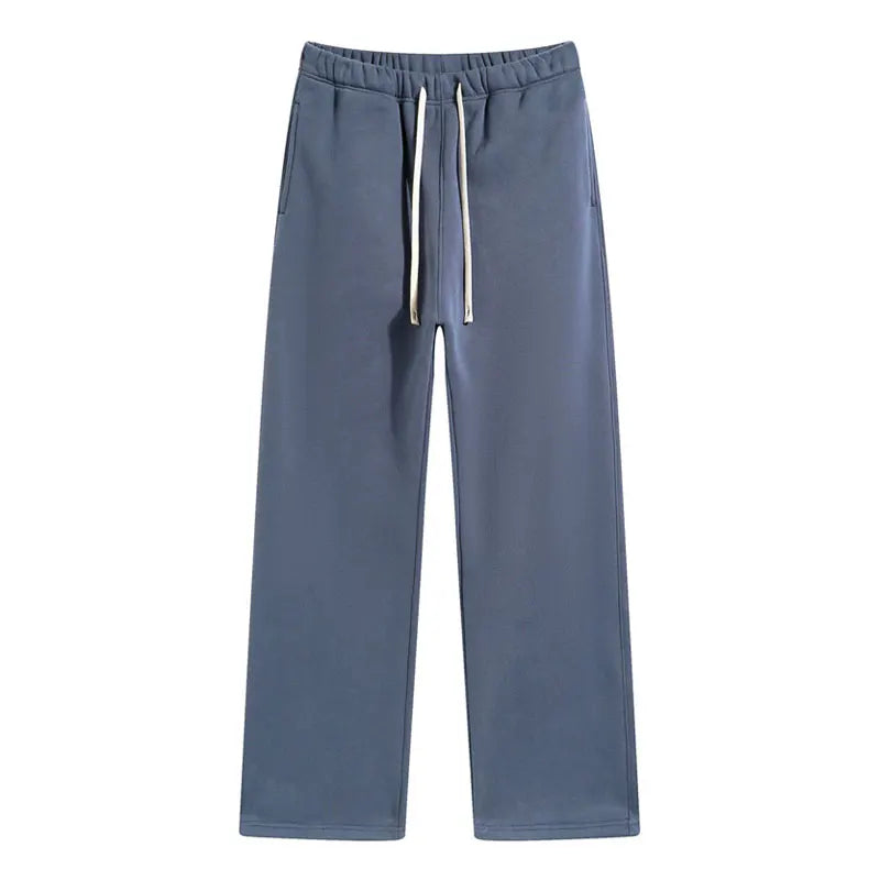 Hoodie For Girl Fleece-Lined Winter Blue Hoodies Set Women Clothes long Sleeve Loose Solid Color Clothes Cotton Women's Clothing