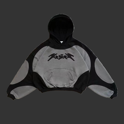 Wonkru Hoodie Gray Oversize