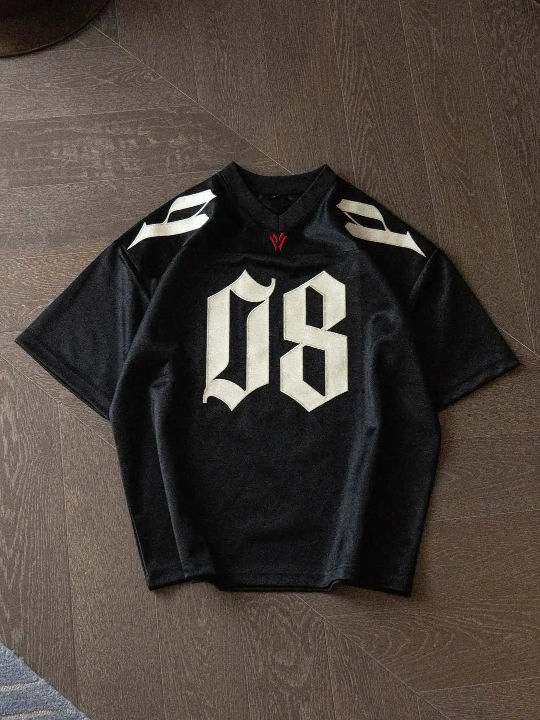 Y2K Harajuku Oversize V-neck shirt Men Fashion Ventilate Jersey Streetwear Retro Popular Hip Hop Casual sports shirt Vest Tops