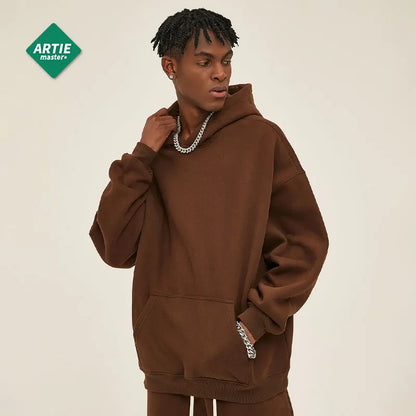 Women's Long Sleeve Hoodie Set Winter Hoodies Brown Clothes Woman Loose Solid Color Winter Cotton Outdoor Women Hoody For Girl